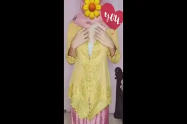 Live Ukhti Kebaya Hijab Pink Viral HD Lumer